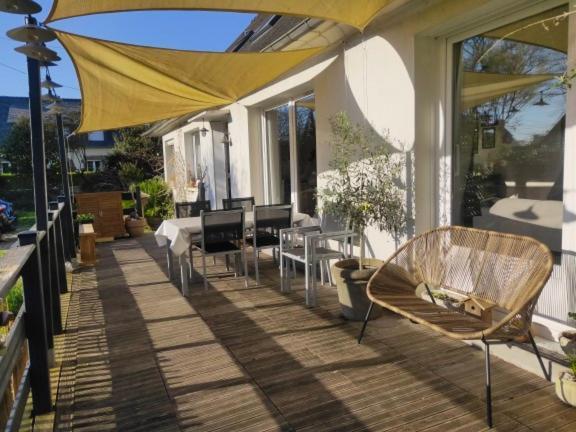 Chambres D'Hotes Et Gite D'Etape Avel Glaz Morlaix Esterno foto